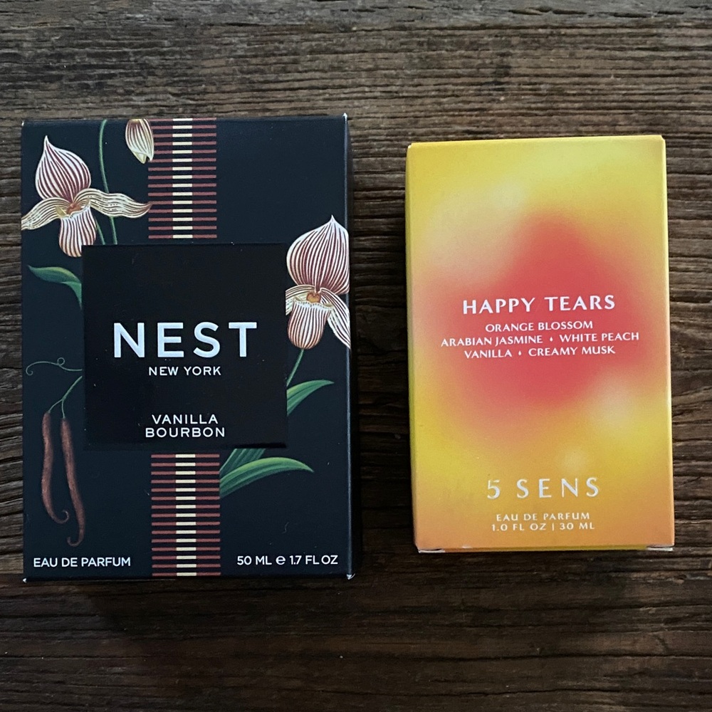 NEST New York Vanilla Bourbon Eau de Parfum + 5 Sens Happy Tears Duo